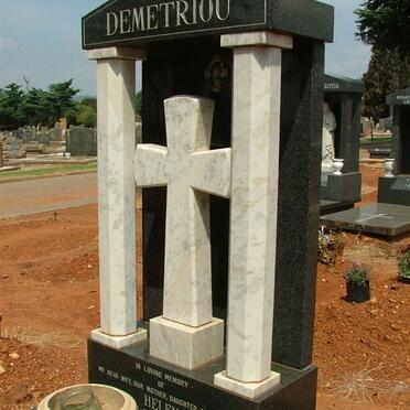 DEMETRIOU Helen 1958-1998