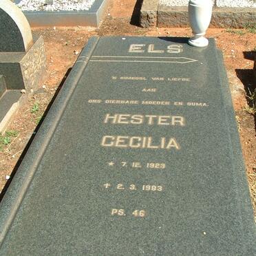 ELS Hester Cecilia 1923-1983