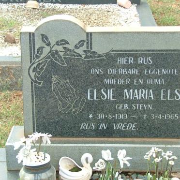 ELS Elsie Maria nee STEYN 1919-1965