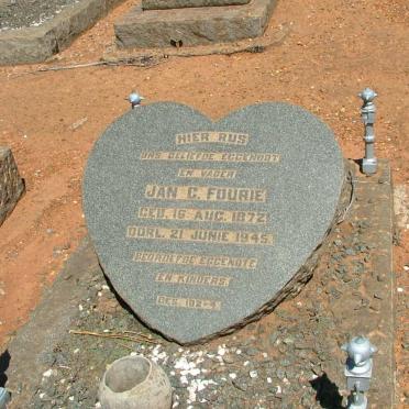 FOURIE Jan C. 1872-1945