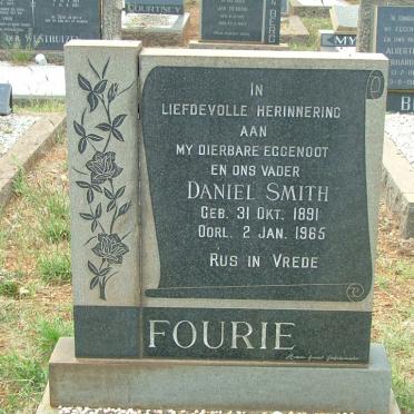 FOURIE Daniel Smith 1891-1965
