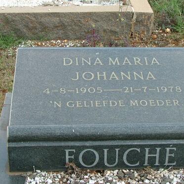 FOUCHÉ Dina Johanna 1905-1978