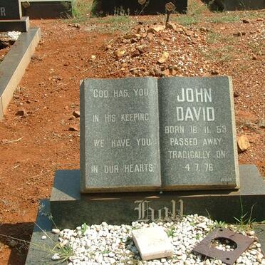 HALL John David 1953-1976