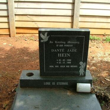 HEIN Danté Jade 1996-1996