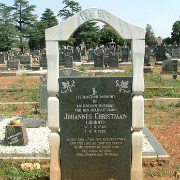 HEES Johannes Christiaan 1949-1982