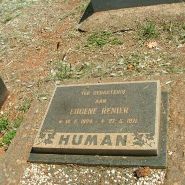 HUMAN Eugene Rénier 1924-1971