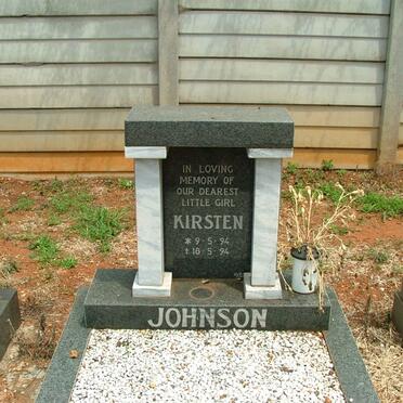 JOHNSON Kirsten 1994-1994