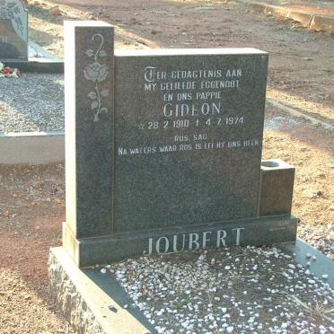 JOUBERT Gideon 1910-1974