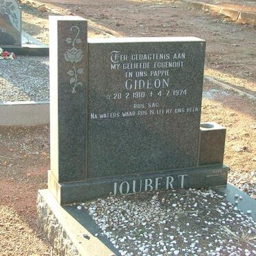 JOUBERT Gideon 1910-1974