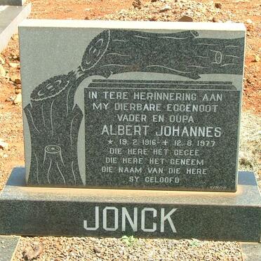 JONCK Albert Johannes 1916-1977