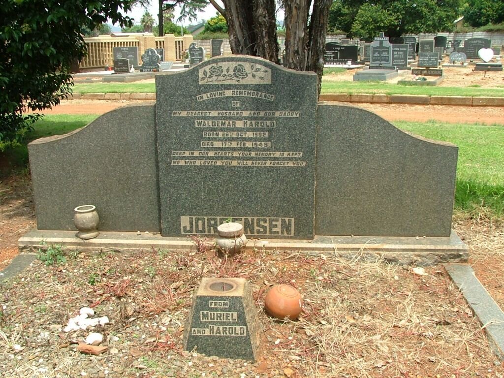 JORGENSEN Waldemar Harold 1902-1945