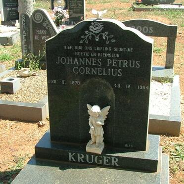 KRUGER Johannes Petrus Cornelius 1979-1984