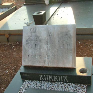 KUKKUK Johannes Jacobus 1904-1973