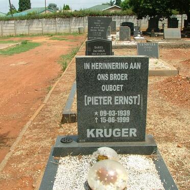 KRUGER Pieter Ernst 1939-1999