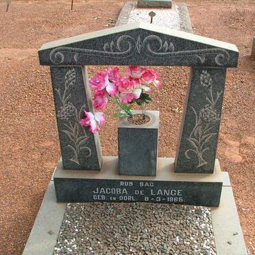 LANGE Jacoba, de 1965-1965