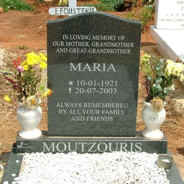 MOUTZOURIS Maria 1921-2003
