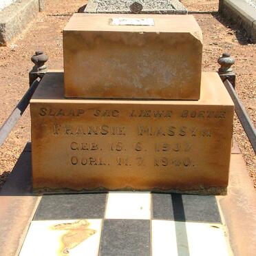 MASSYN Fransie 1937-1940