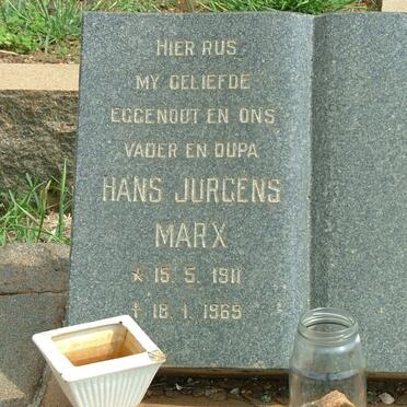 MARX Hans Jurgens 1911-1969