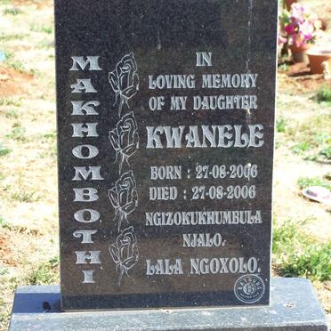 MAKHOMBOTHI Kwanele 2006-2006