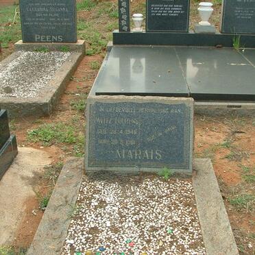 MARAIS Weitz Lourens 1946-1961