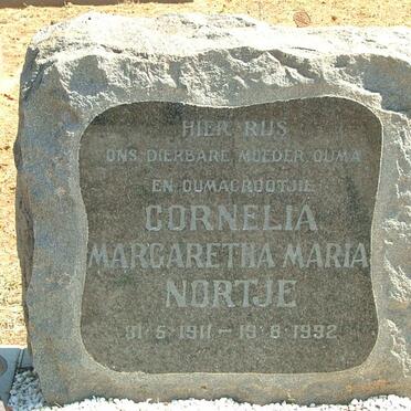 NORTJE Cornelia Margaretha Maria 1911-1992