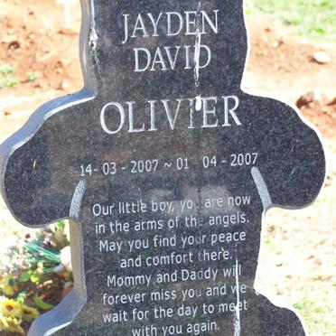 OLIVIER Jayden David 2007-2007