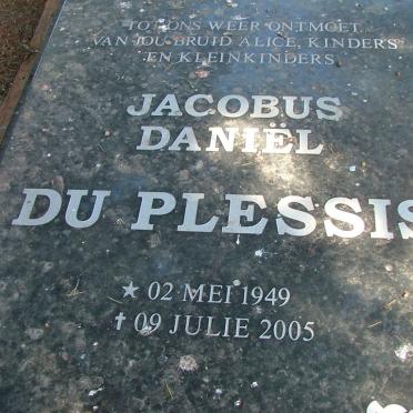 PLESSIS Jacobus Daniël, du 1949-2005