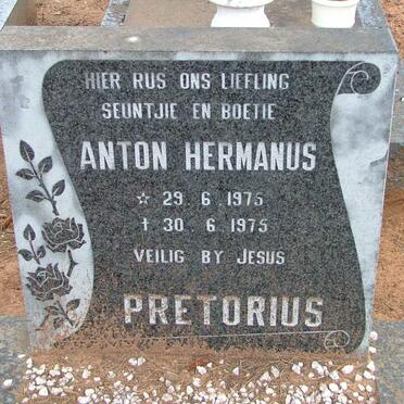 PRETORIUS Anton Hermanus 1975-1975