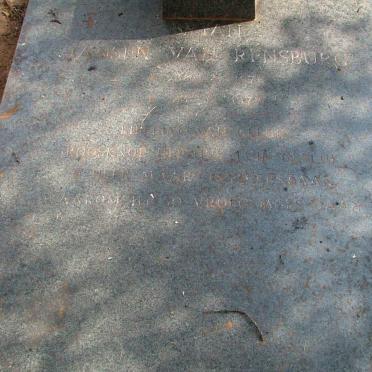 RENSBURG Bryan, Jansen van 1976-1977