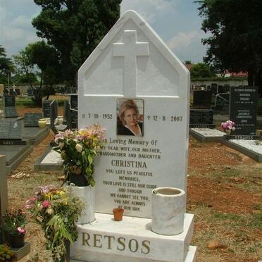 RETSOS Christina 1952-2007