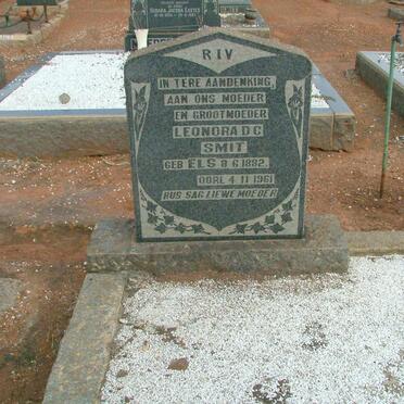 SMIT Leonora D. C. nee ELS 1882-1961