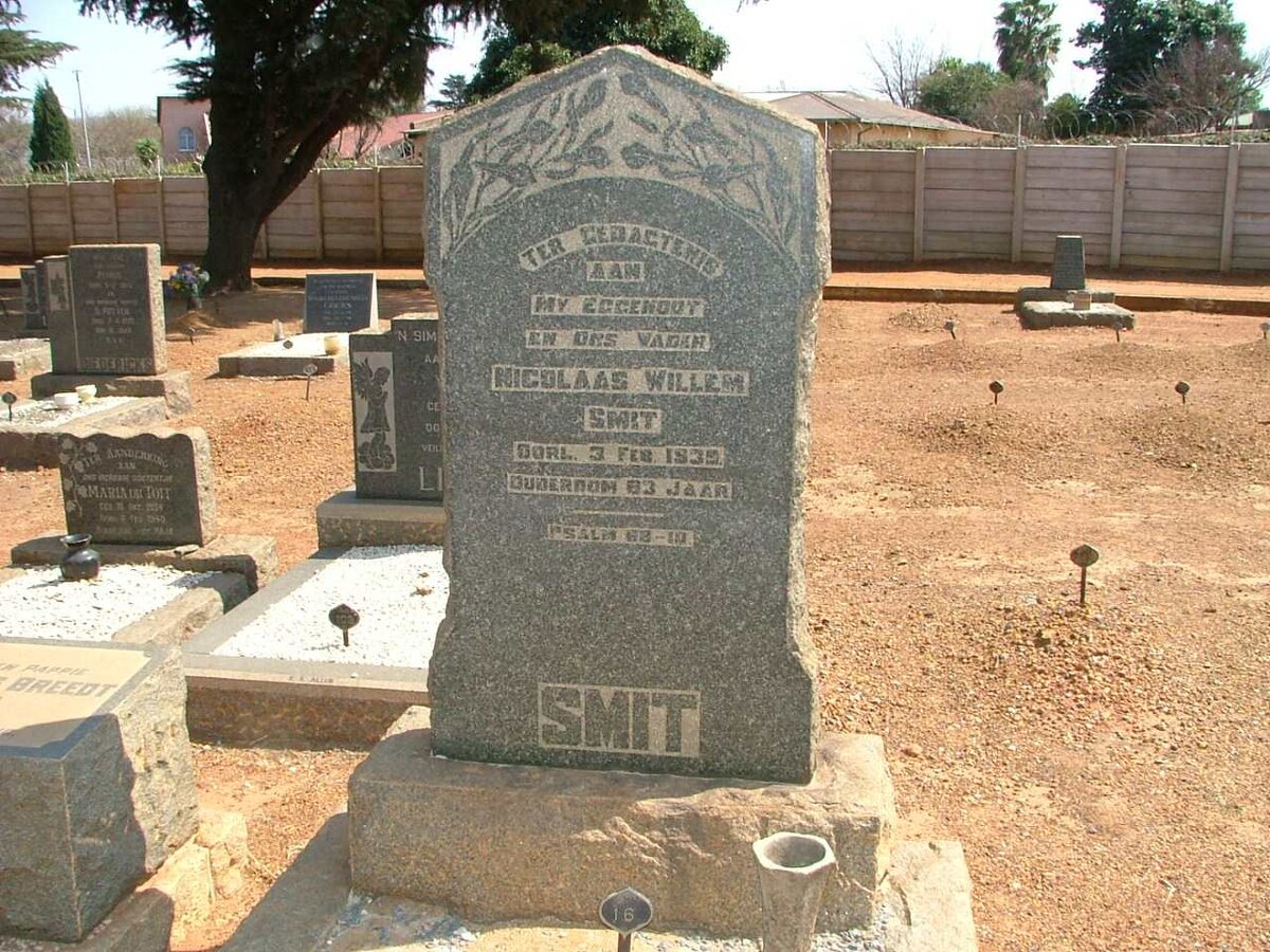 SMIT Nicolaas Willem  -1939