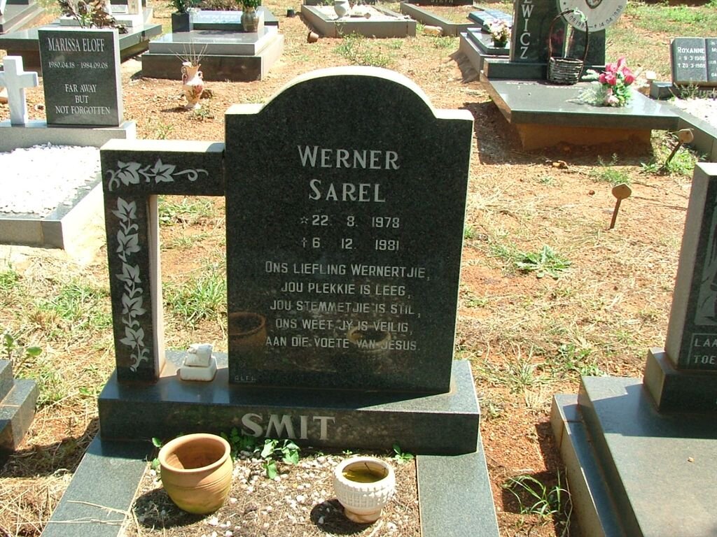 SMIT Werner Sarel 1978-1981