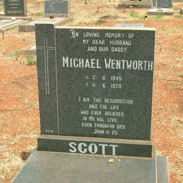 SCOTT Michael Wentworth 1945-1979