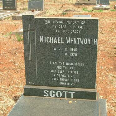 SCOTT Michael Wentworth 1945-1979