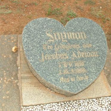 SNYMAN Jacobus Adriaan 1936-1962