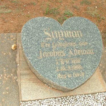 SNYMAN Jacobus Adriaan 1936-1962