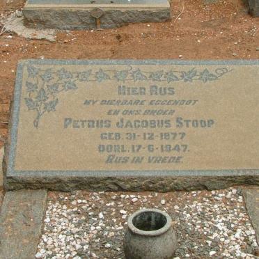 STOOP Petrus Jacobus 1877-1947