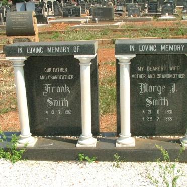 SMITH Frank 1912- &amp; Marge J. 1931-1985