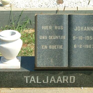 TALJAARD Johann 1955-1967