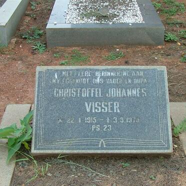 VISSER Christoffel Johannes 1915-1975