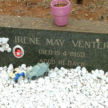 VENTER Irene May 1953-1953