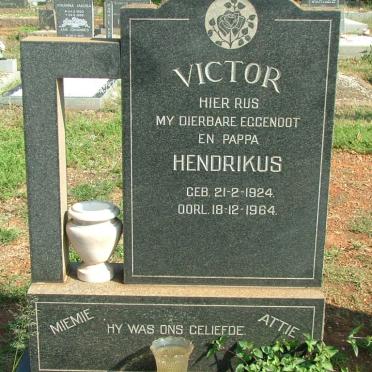 VICTOR Hendrikus 1924-1964