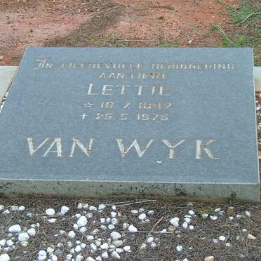 WYK Lettie, van 1892-1975
