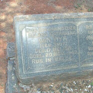 WYK Johannes W.J., van 1894-1943 &amp; Helena Catharina SMIT -1942