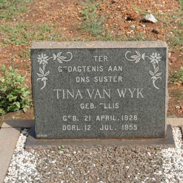 WYK Tina, van nee ELLIS 1928-1955