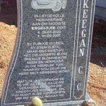 WYK Keegan C.C., van 2004-2007