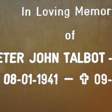 BOWE Peter John, TALBOT- 1941-2015