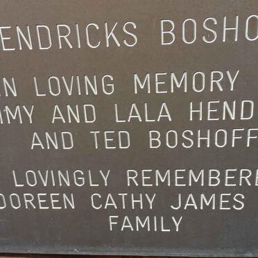 HENDRICKS Jimmy &amp; Lala :: BOSHOFF Ted