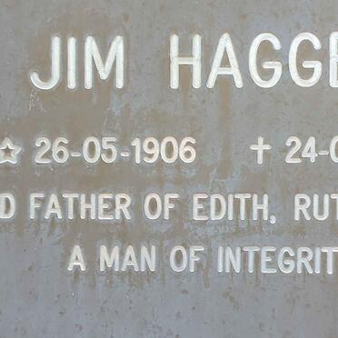 HAGGER Jim 1906-1957